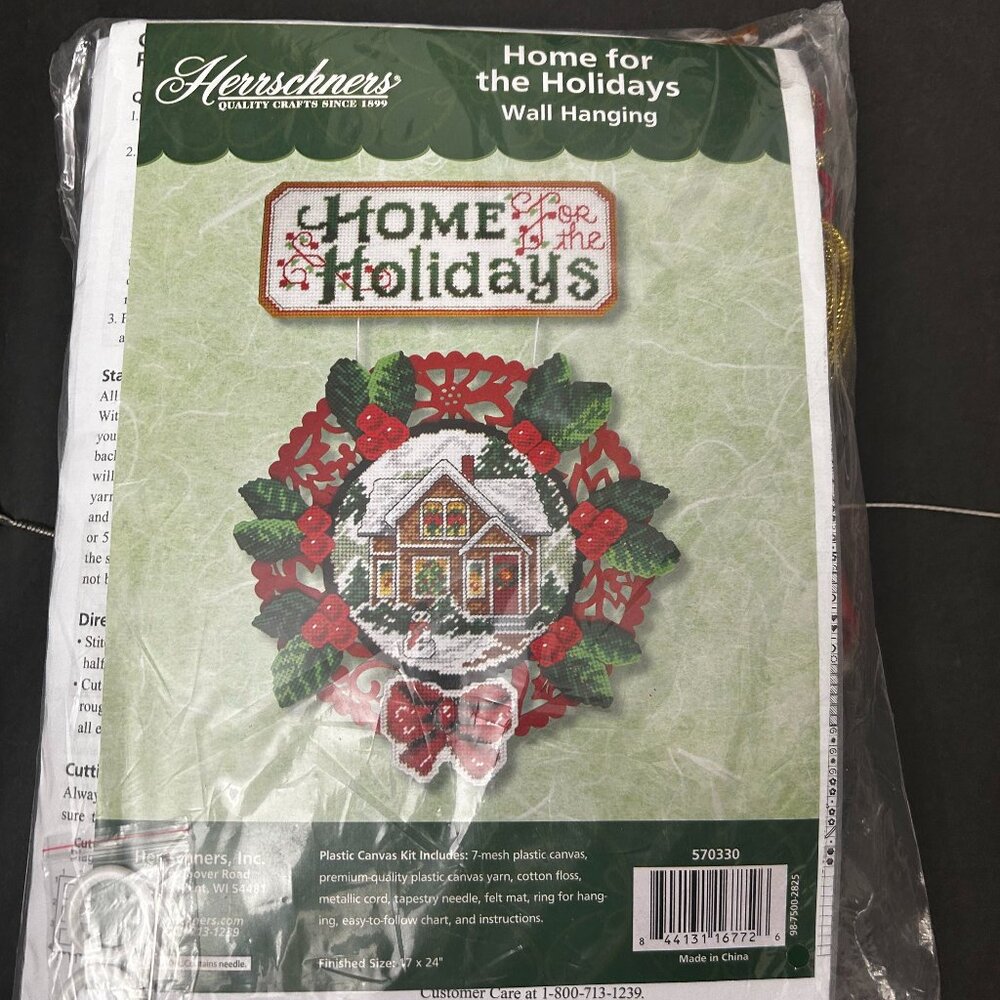 Herrschners | Wall Hanging | Home for the Holidays | 570330